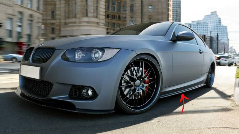✨MINIGONNE LATERALI design nero lucido ABS ADATTE per BMW 3 E92 2006-2010✨