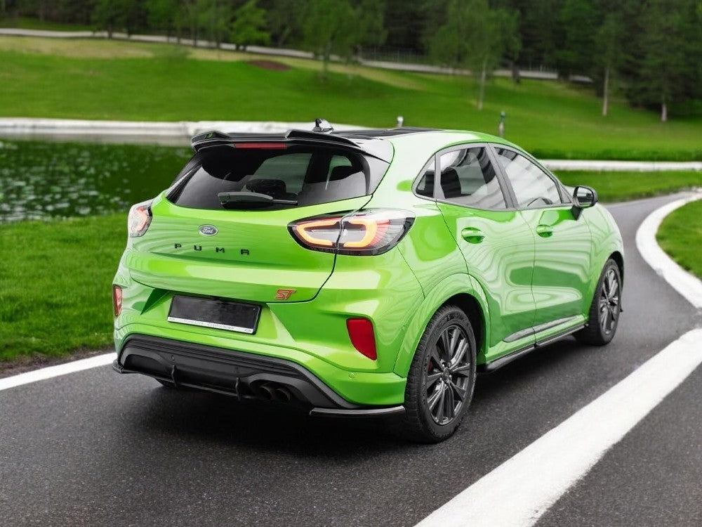 ✨SPOILER CAP ADATTO PER per Ford Puma ST MK1 Nero Lucido ABS✨