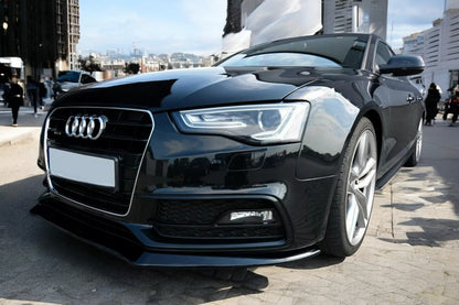 ✨Splitter V1 design lucido ABS per Audi S5/A5 S-Line 8T FL 2011-2016✨