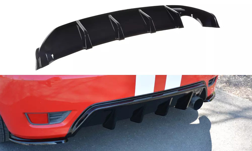 ✨Diffusore Posteriore in ABS Nero Lucido per Ford Fiesta Mk6 ST150 (2004–2008)✨
