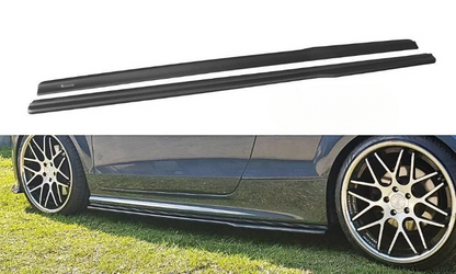 ✨Gonne Laterali in ABS Nero Lucido per Audi TTS Mk2 (8J) Coupé/Roadster ✨