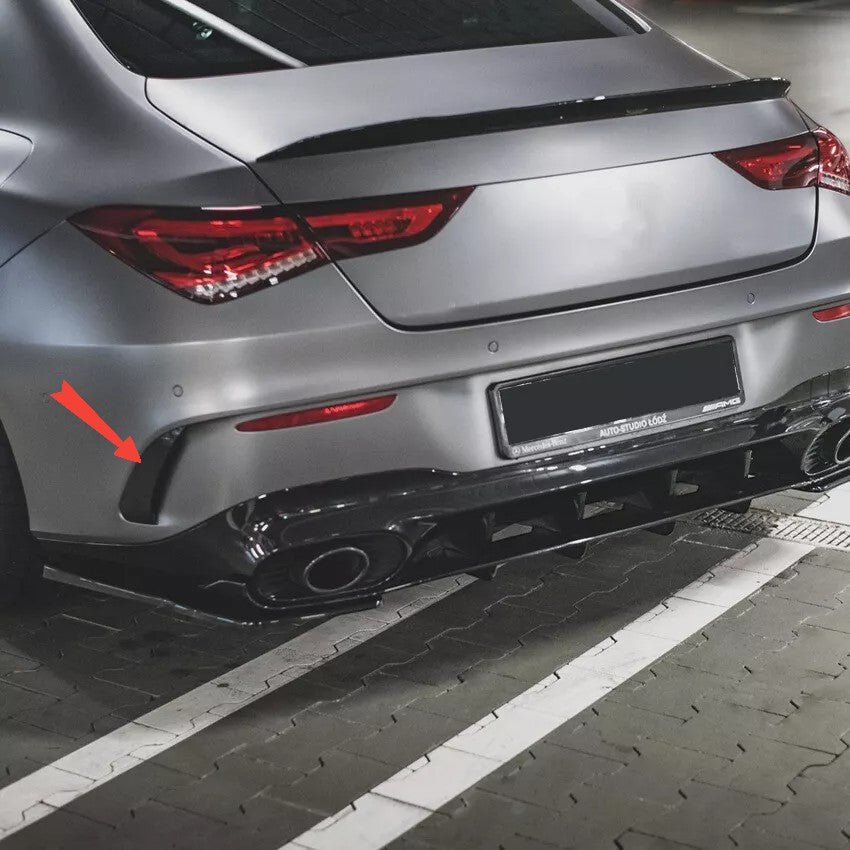 💥AERO FLAPS ADATTO PER MERCEDES C118 X118 CLASSE CLA 35 & 45 💥
