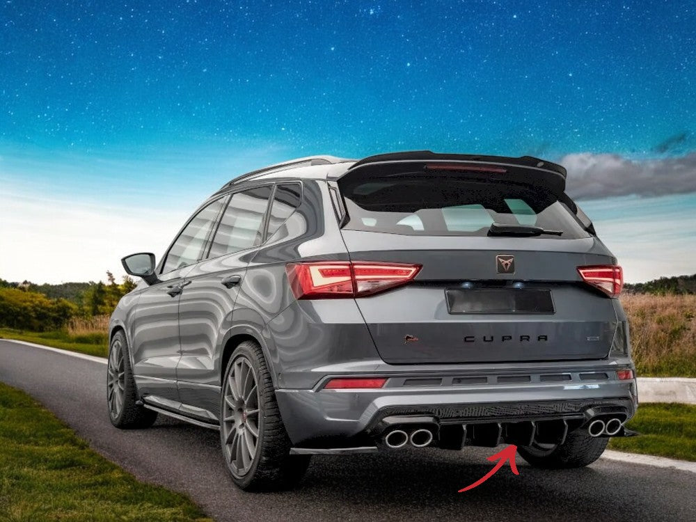 ✨DIFFUSORE Design Nero Lucido ADATTO per Cupra Ateca (2018-2019)✨