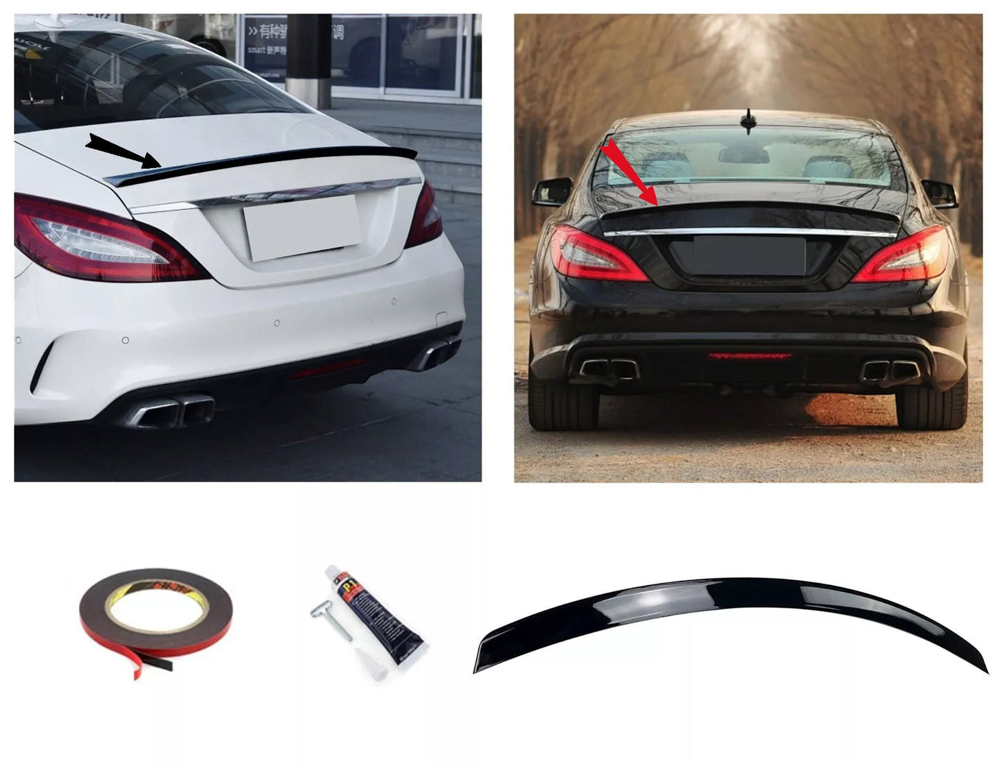 ⭐SPOILER ADATTO PER MERCEDES C218 CLS Coupé ⭐