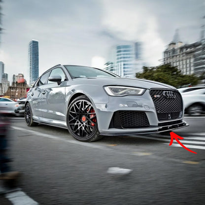 ✨SPLITTER V2 Design Nero Lucido per Audi Rs3 8Va Sportback 2015-2017✨