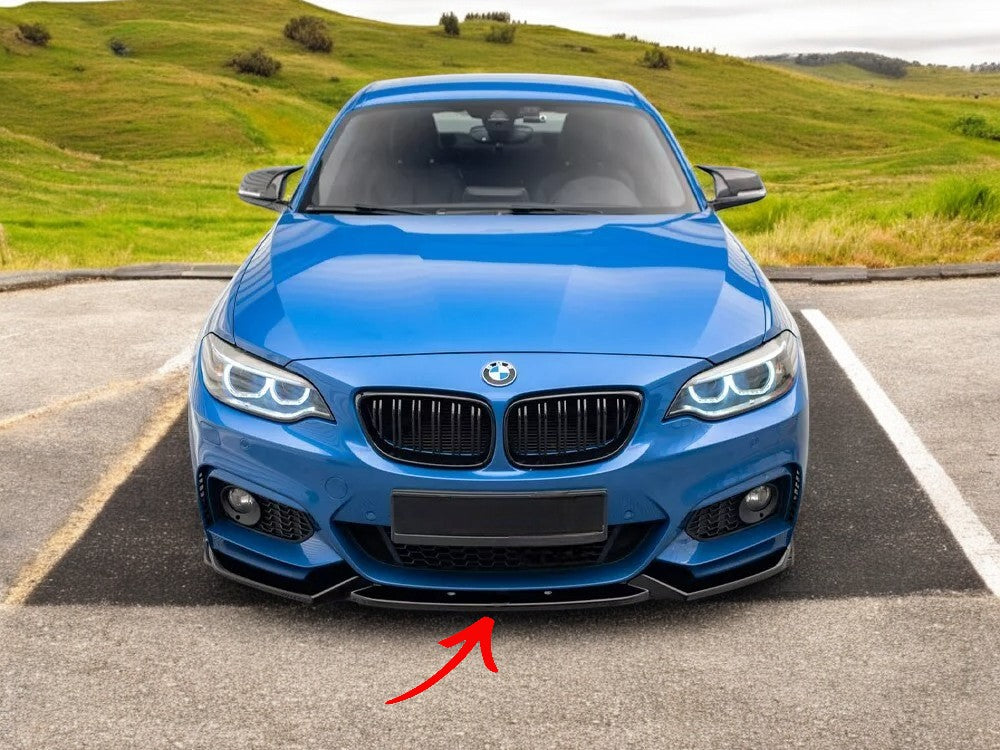 ✨SPLITTER V2 nero lucido design BMW confezione da 2 M F22 2013-2019✨