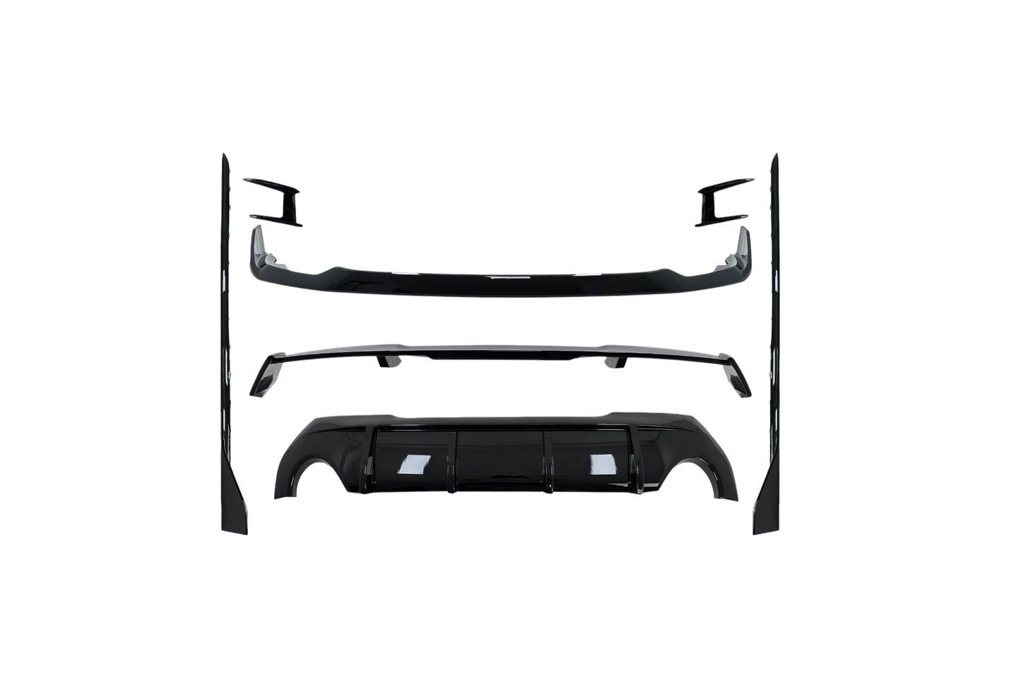 🤩Fendinebbia Copertine Lato griglie per Audi A3 8V 13-15 RS3 Design Nero🤩