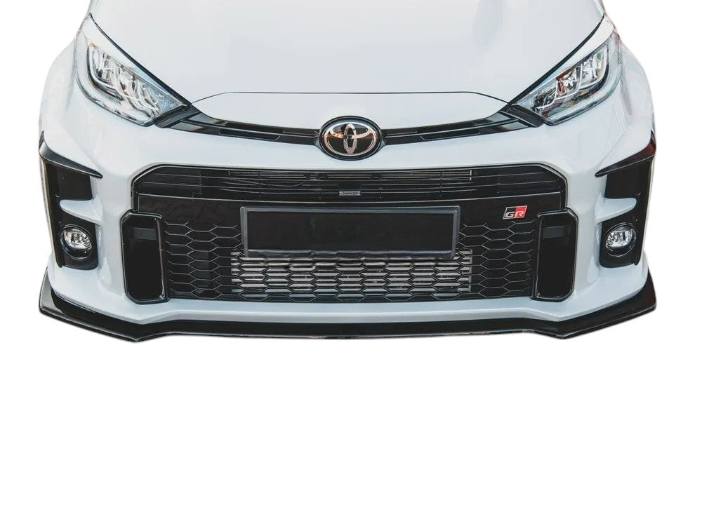 ✨SPLITTER design nero lucido ABS per Toyota GR Yaris MK4✨