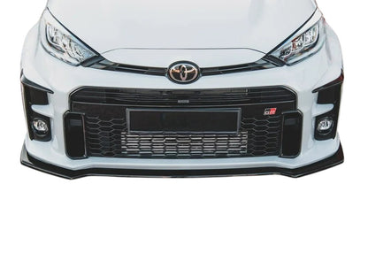✨SPLITTER design nero lucido ABS per Toyota GR Yaris MK4✨