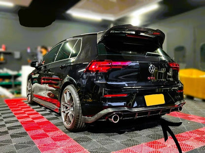 🖤Glossy Black Diffuser Kit Suitable for VW Golf MK8 GTI GTD GTE🖤