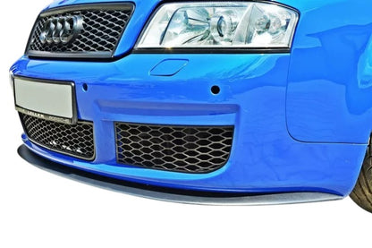 ✨SPLITTER design nero lucido ABS per Audi Rs6 C5 2002-2004✨