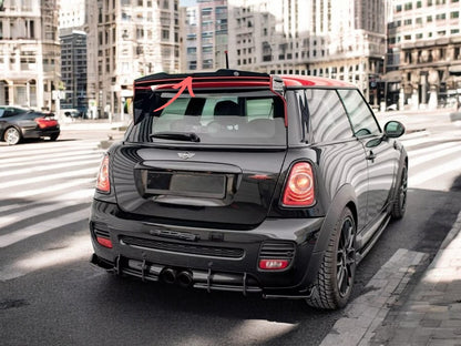 ✨SPOILER CAP V2 ADATTO PER Mini Cooper JCW R56 Nero Lucido✨
