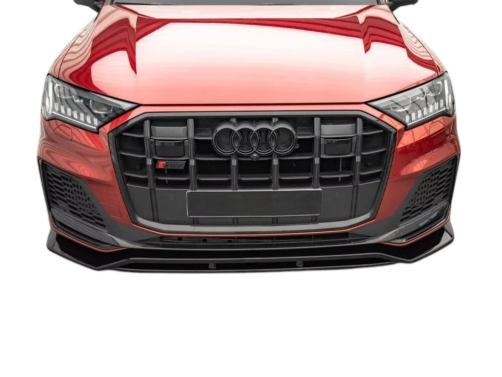 ✨SPLITTER ADATTO Per Audi SQ7/Q7 S-Line Mk2 (4M)  Lucido ABS 2019+✨