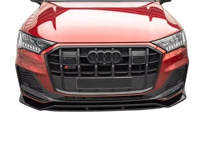 ✨SPLITTER ADATTO Per Audi SQ7/Q7 S-Line Mk2 (4M)  Lucido ABS 2019+✨