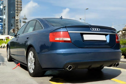 ✨MINIGONNE laterali design nero lucido ABS per AUDI A6 C8 2019+✨