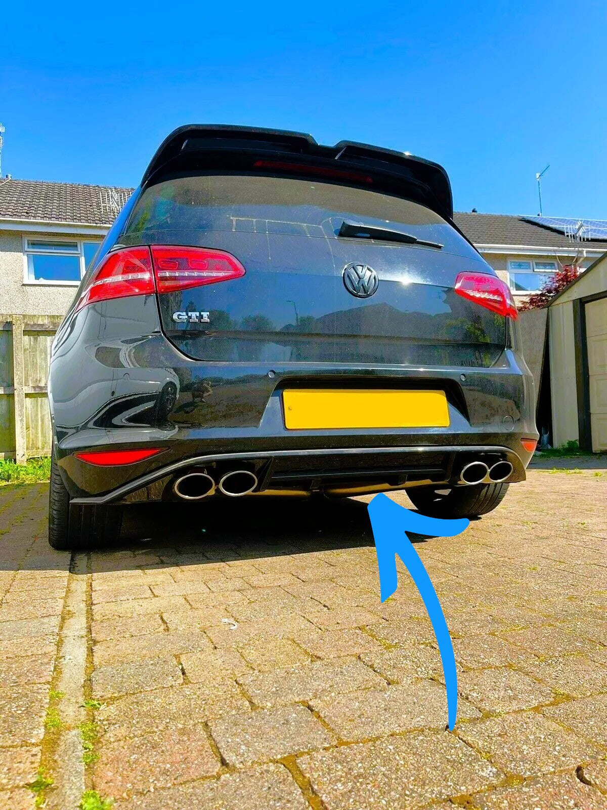 🔥Diffuser KIT suitable for VW Golf GTI MK7 2013-2016🔥