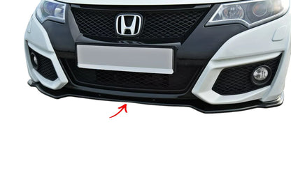 ✨SPLITTER Nero Lucido ABS ADATTO per Honda Civic Mk9 FL 2014-2017✨