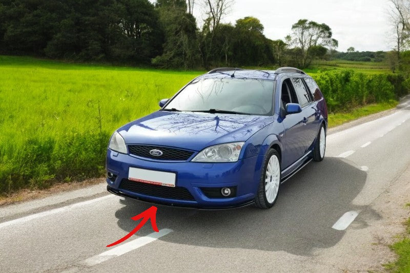 ✨Splitter Nero Lucido ABS adatto per Ford Mondeo Mk3 ST 2002-2007✨