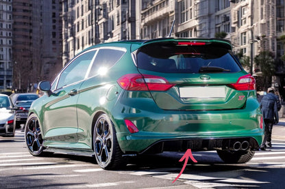 ✨Diffusore Posteriore Nero ABS ADATTO Per Ford Fiesta Mk8 St 2018+✨