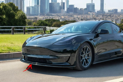 ✨SPLITTER design nero lucido ABS per Tesla Model 3 2017-2020✨