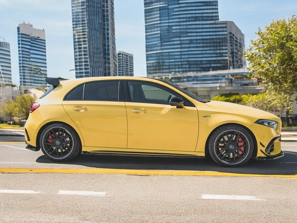 ✨Minigonne Laterali Nero Lucido adatte Per Mercedes-AMG A45s W177✨