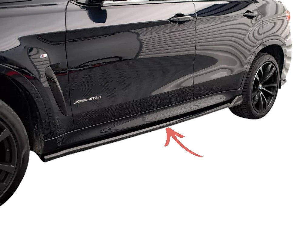 ✨MINIGONNE laterali V2 design per BMW X6 M-Sport F16✨