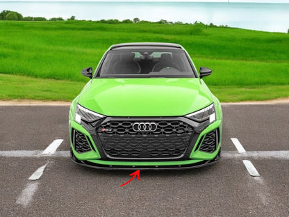 ✨SPLITTER Anteriore V2 design lucido ABS per AUDI RS3 8Y  2020+✨