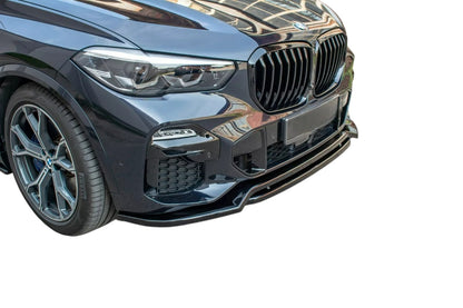 ✨MINIGONNE LATERALI design nero lucido ABS per BMW X5 G05 M-pack✨