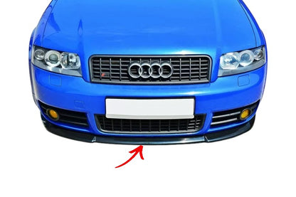 ✨SPLITTER design nero lucido ABS per Audi S4 B6 2003-2005✨