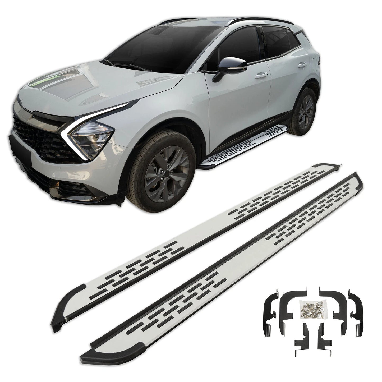 💫ART.5447 Pedane Laterale Sottoporta per Kia Sportage 2022+💫