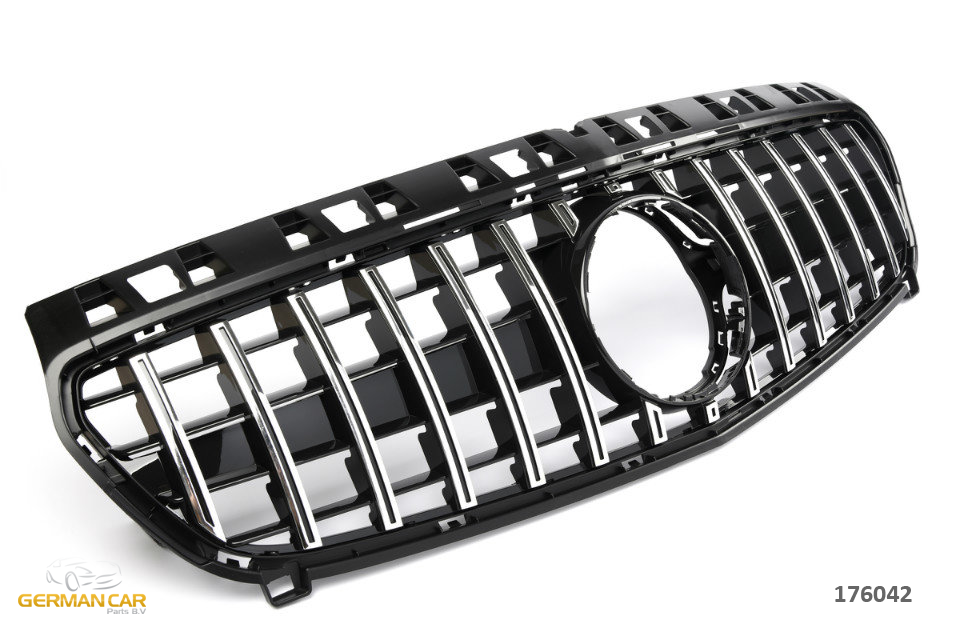 Sports grille for Mercedes W176 A-Class PREFACELIFT PANAMERICANA AMG OPTIK 