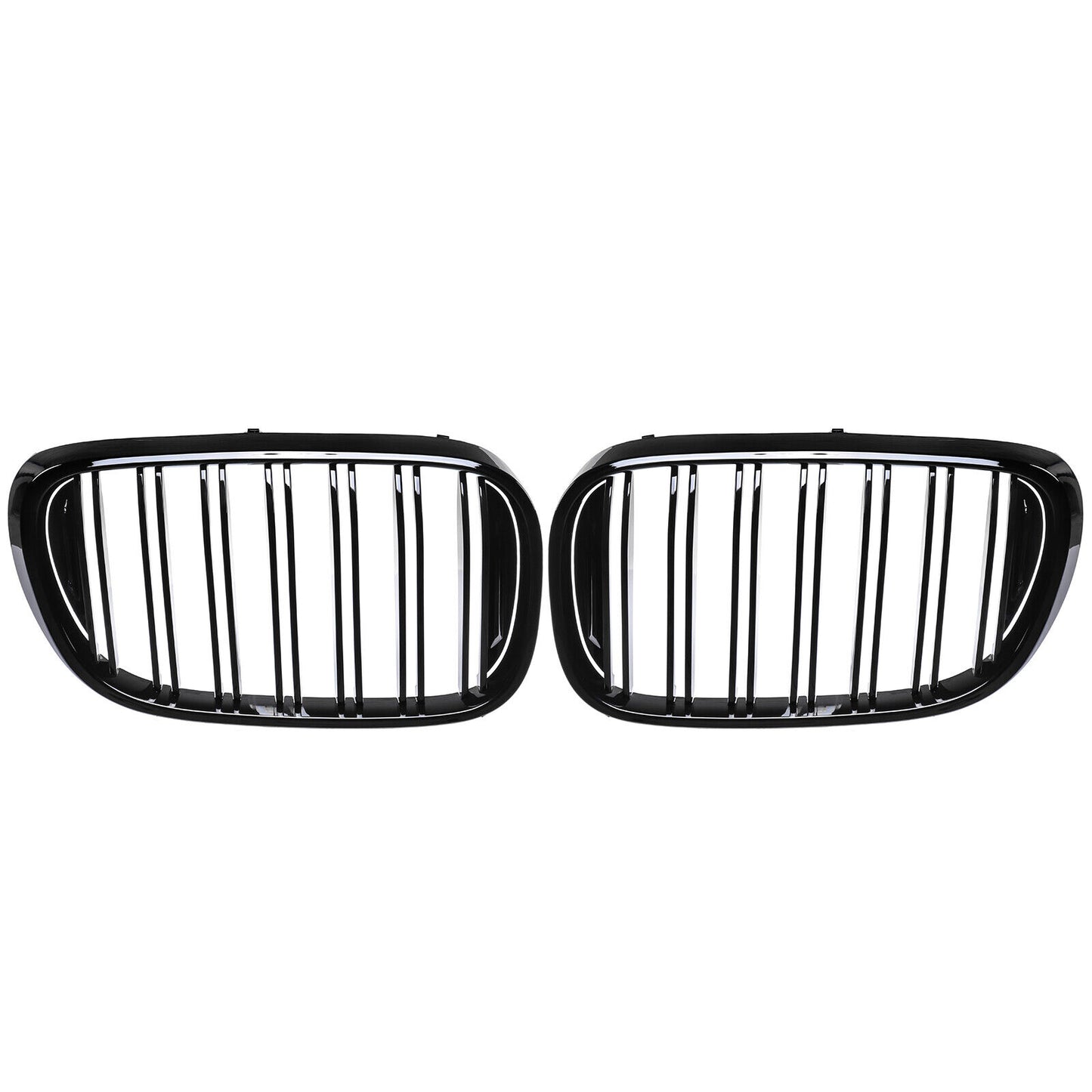 Griglia Reni doppia barra adatta per BMW Serie 7 G11 G12 15-19 pianoforte nero