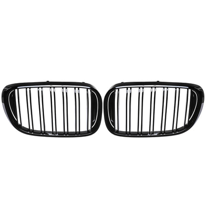 Griglia Reni doppia barra adatta per BMW Serie 7 G11 G12 15-19 pianoforte nero