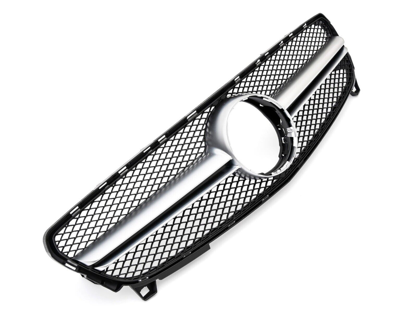GRIGLIA ARGENTO AMG LOOK PER MERCEDES W176 CLASSE A 15-18 FACELIFT