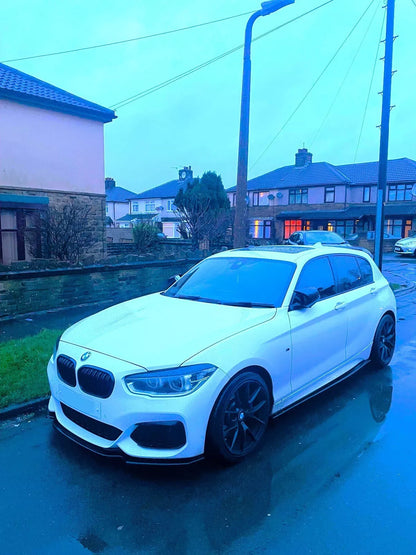 🔥KIT Gloss Black Splitter Suitable For BMW 1 Series F20 F21 M Sport 20🔥