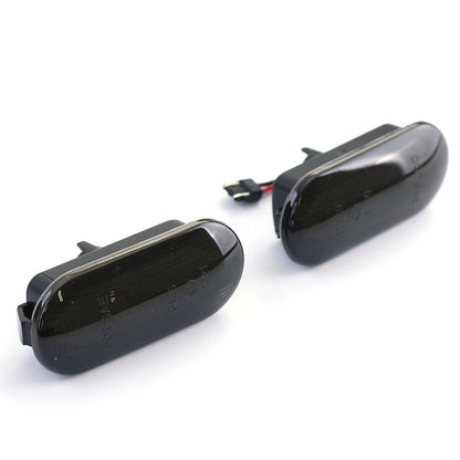 Barra luminosa a LED Indicatore di direzione laterale nero per VW T5 Transporter Caravelle Multivan AB03