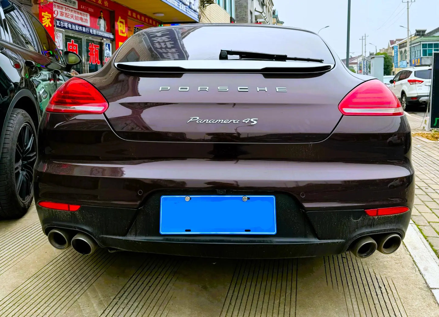😎KIT Glossy Black Spoiler suitable for Porsche Panamera 970😎 