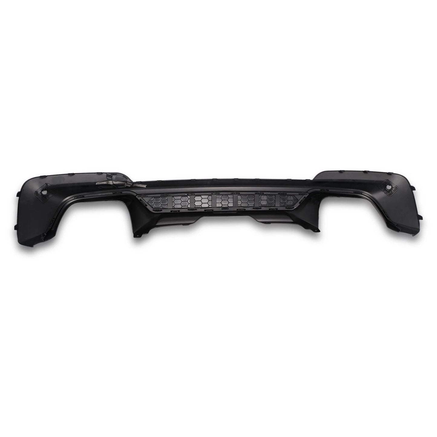 👉ART.10444 Diffusore Posteriore Nero Lucido con Terminali Per BMW X3 G01 17-21👈