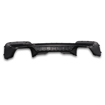 👉ART.10444 Diffusore Posteriore Nero Lucido con Terminali Per BMW X3 G01 17-21👈