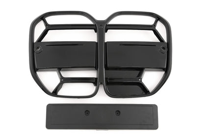 SUITABLE FOR BMW 4 SERIES G22 G23 SPORT GRILLE CS GLOSS BLACK 
