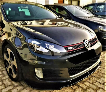 💎Carbon Fiber Splitter Fit For VW Golf MK6 GTD GTI 2008-2013💎