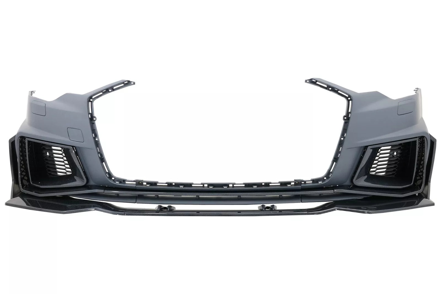 ⭐Paraurti Anteriore Griglia per Audi A6 C8 4K 18-2020 RS6 Design Calandra PDC⭐