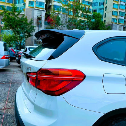 ⚡Spoiler nero lucido adatto per BMW X1 F48 X1M⚡