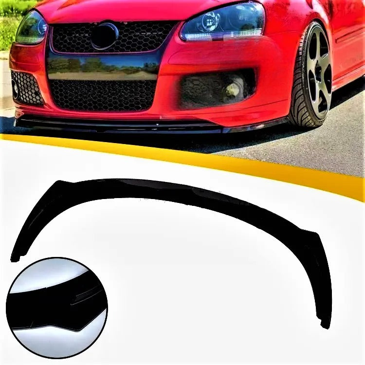 💯Kit splitter nero lucido adatto per VW Golf MK5 GTI GT TDI 2003-2008💯