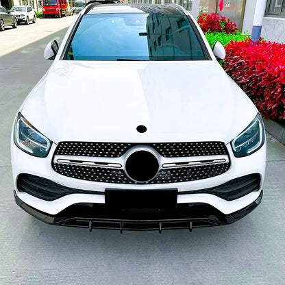 😤KIT Splitter Nero Lucido Adatto Per Mercedes GLC Classe GLC43 AMG Line W253😤