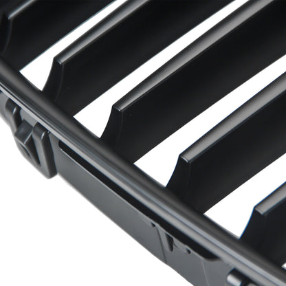 Griglia rene ponte singolo adatto per BMW Serie 5 Gran Turismo GT F07 nero opaco