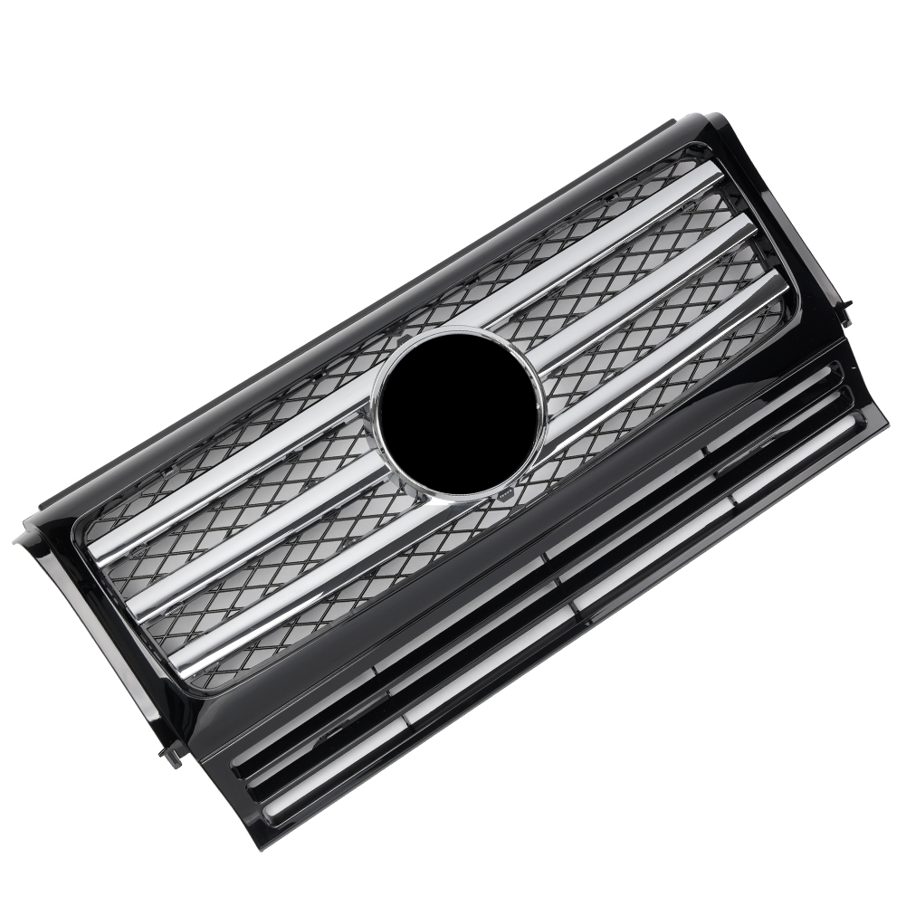 Griglia sportiva per Mercedes W463 G 1990-2018 cromata nera AMG LOOK