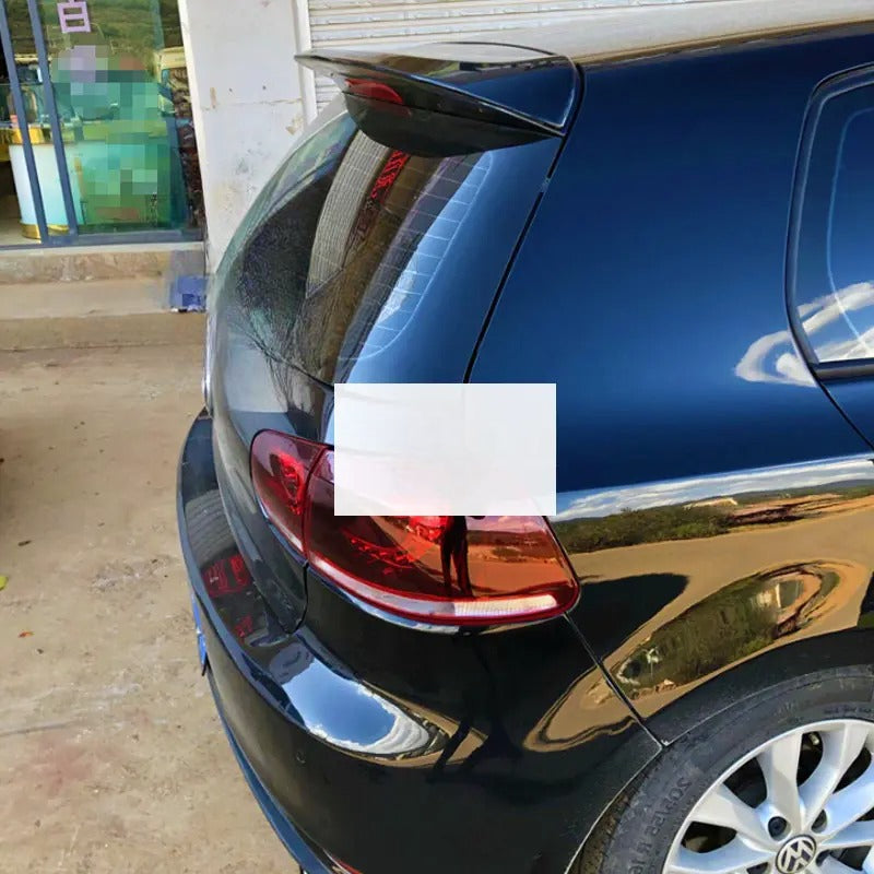 Gloss Black Spoiler Suitable for VW Golf MK6 TSI TDI 'GTI R R20 Style' 2008-13 
