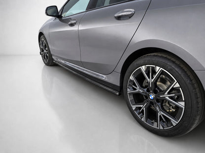 👉Gonne laterali estensioni V1 BMW2 GranCoupé F74 M-Pack/M235i ABS nero lucido👈