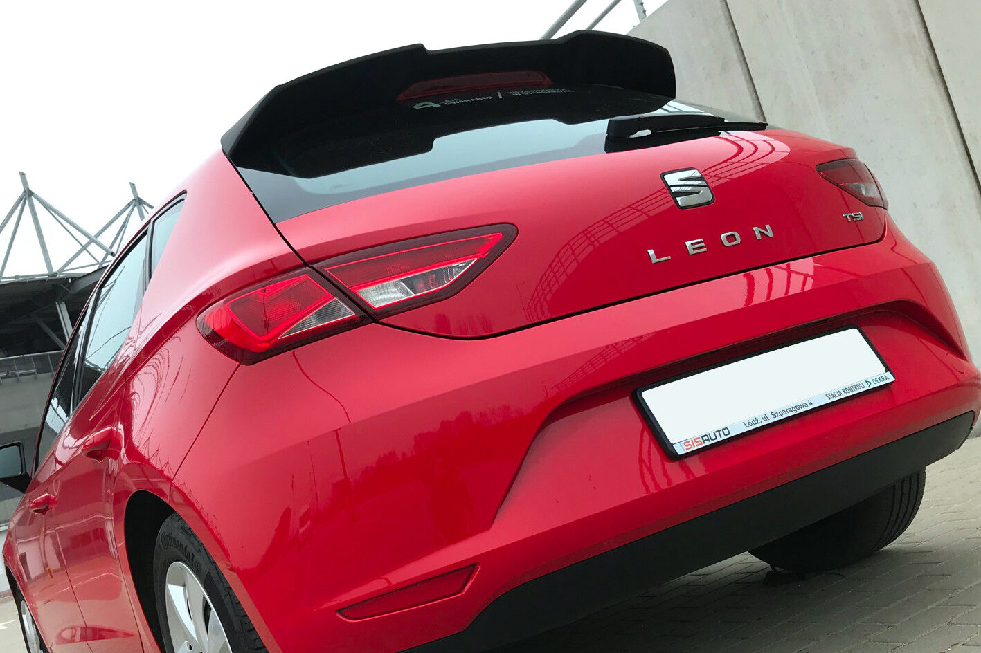 SPOILER ALETTONE POSTERIORE PER SPORT SEAT LEON 5F 5 PORTE